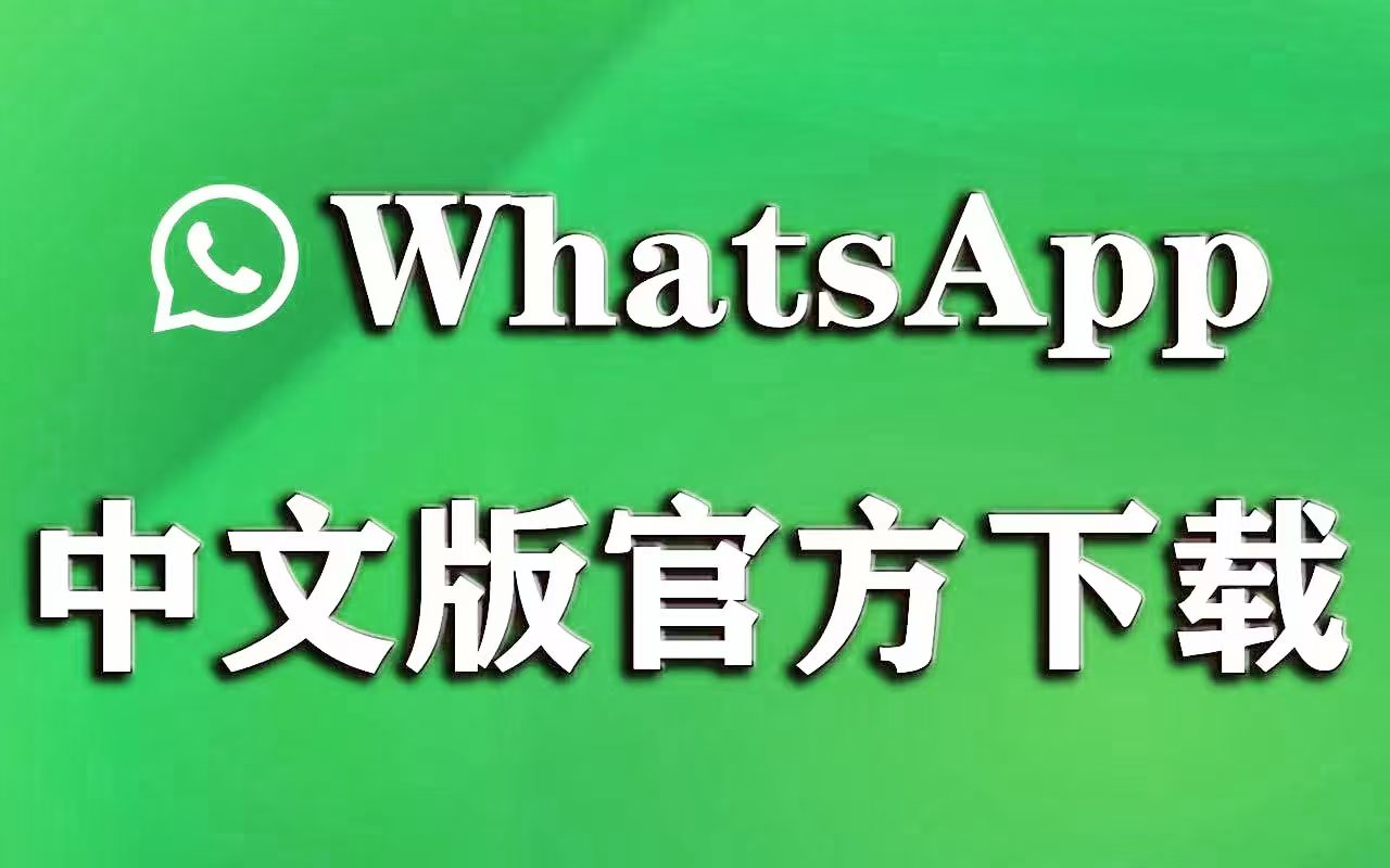 WhatsApp官方网下载：支持语音和视频通话